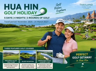 HUAHIN - 5D4N (3R of Golf)