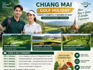 CHIANG MAI - 5D4N (3R Of Golf)